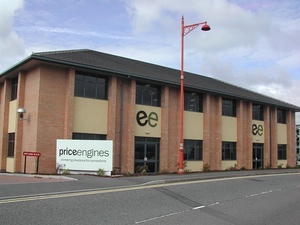 The Price Engines Building in Pride Park
